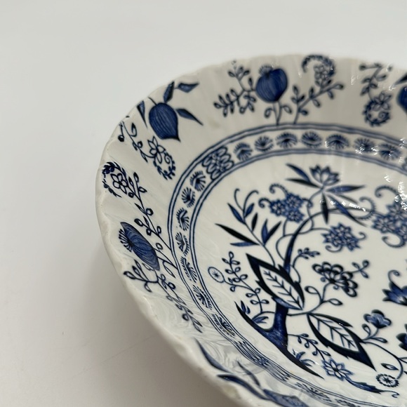 J&G Meakin Blue Nordic | Blue Onion Coupe Vegetable/Pasta Bowl - Picture 10 of 16